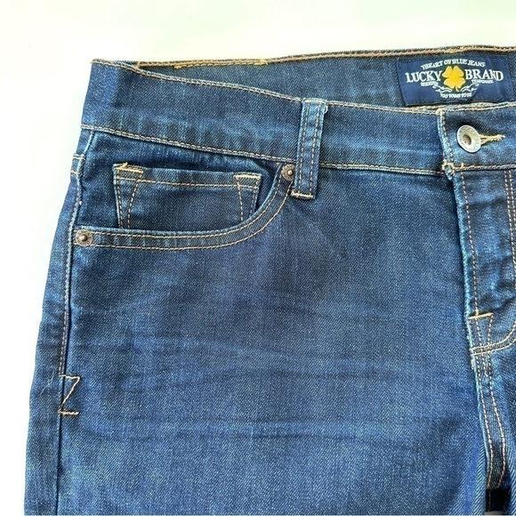 Lucky Brand jeans, Zoe Straight Cropped in a stretch denim - Picture 10 of 15